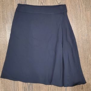 S' Max Mara navy slip skirt